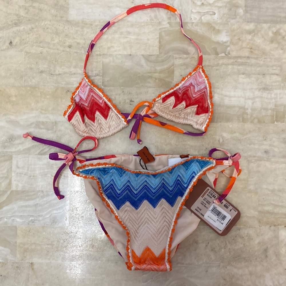 NWT Girls Missoni Bikini Set